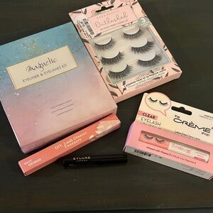 Magnetic Eyeliner & Eyelashes Kit with tweezers